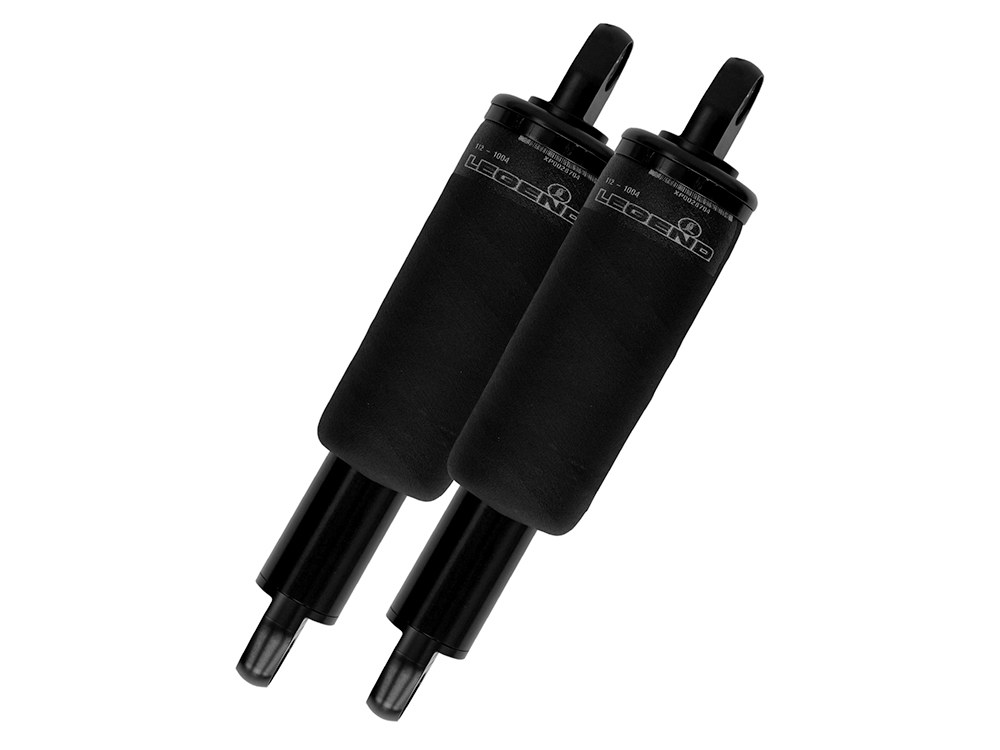 LEGEND SUSPENSION AIR Series, Adjustable Rear Air Shock Absorbers – Black. Fits FLH Trike 2009up.