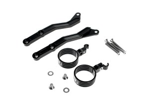 LEGEND SUSPENSION Revo ARC Remote Reservoir External Mounting Brackets – Black. Fits CVO Touring 2014up, Street Glide & Road Glide 2024up, Touring 2025up LEGEND SUSPENSION Revo ARC Remote Reservoir External Mounting Brackets – Black. Fits CVO Touring 2014up, Street Glide & Road Glide 2024up, Touring 2025up