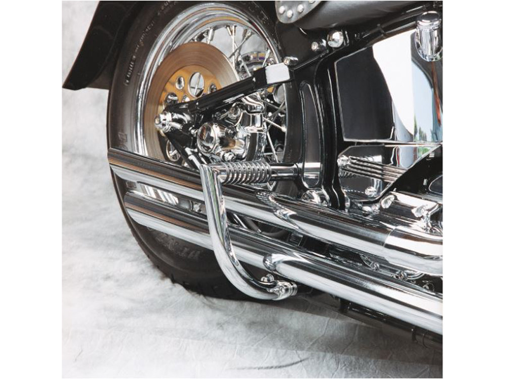 Lindby Custom Inc Linbar Rear Crashbars – Chrome. Fits Softail 1997-2017.