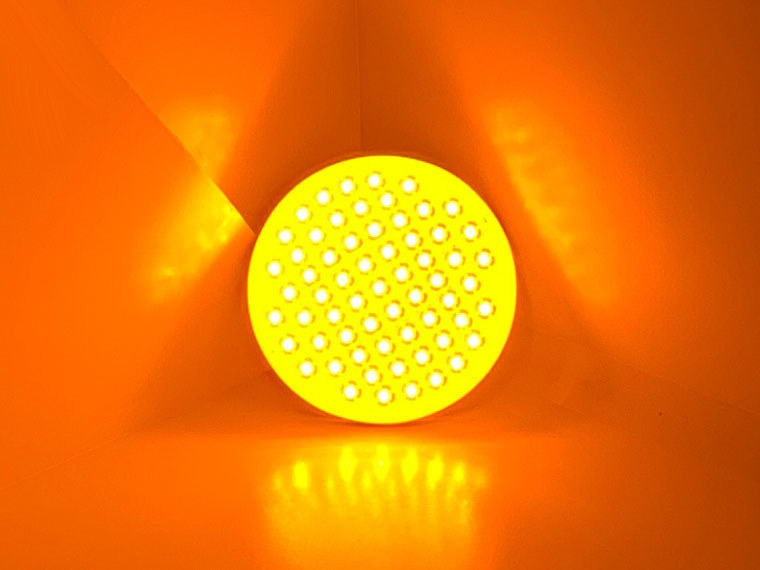 Letric Lighting Co LED Turn Signal Inserts HD 2002 Up Front or Rear Amber Deluxe