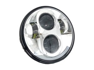 Letric Lighting Co 5-3/4in. LED HeadLight – Chrome. Fits H-D & Indian Scout Models with 5-3/4in. Headlight. Letric Lighting Co 5-3/4in. LED HeadLight – Chrome. Fits H-D & Indian Scout Models with 5-3/4in. Headlight.