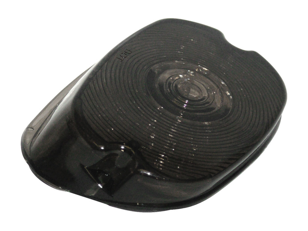 Letric Lighting Co LED Low Profile Taillight with Smoke Lens & Number Plate Illumination. Fits Most 1999up Models.