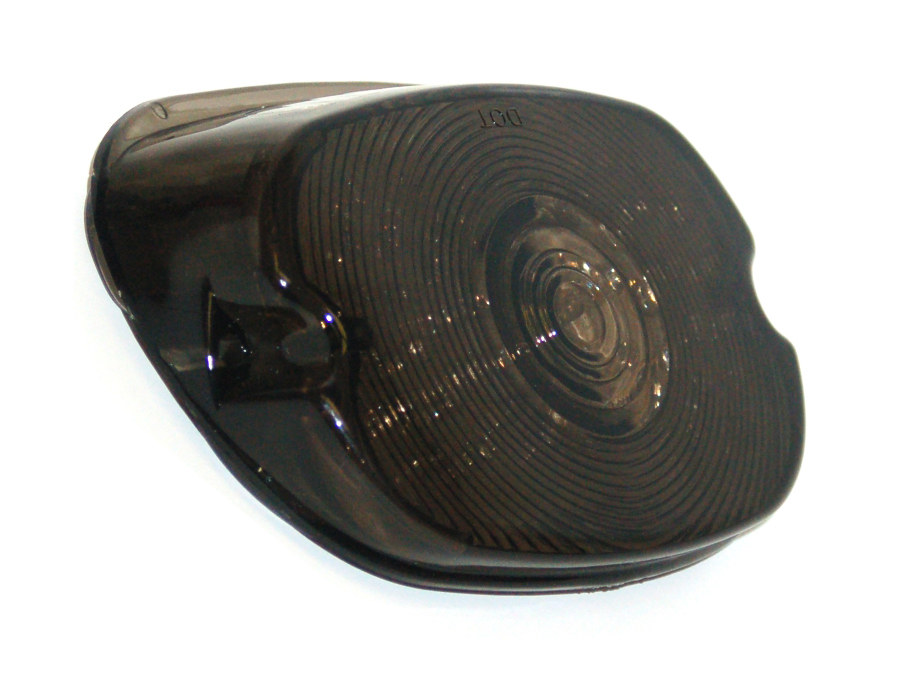 Letric Lighting Co LED Low Profile Taillight with Smoke Lens & Number Plate Illumination. Fits Most 1999up Models.