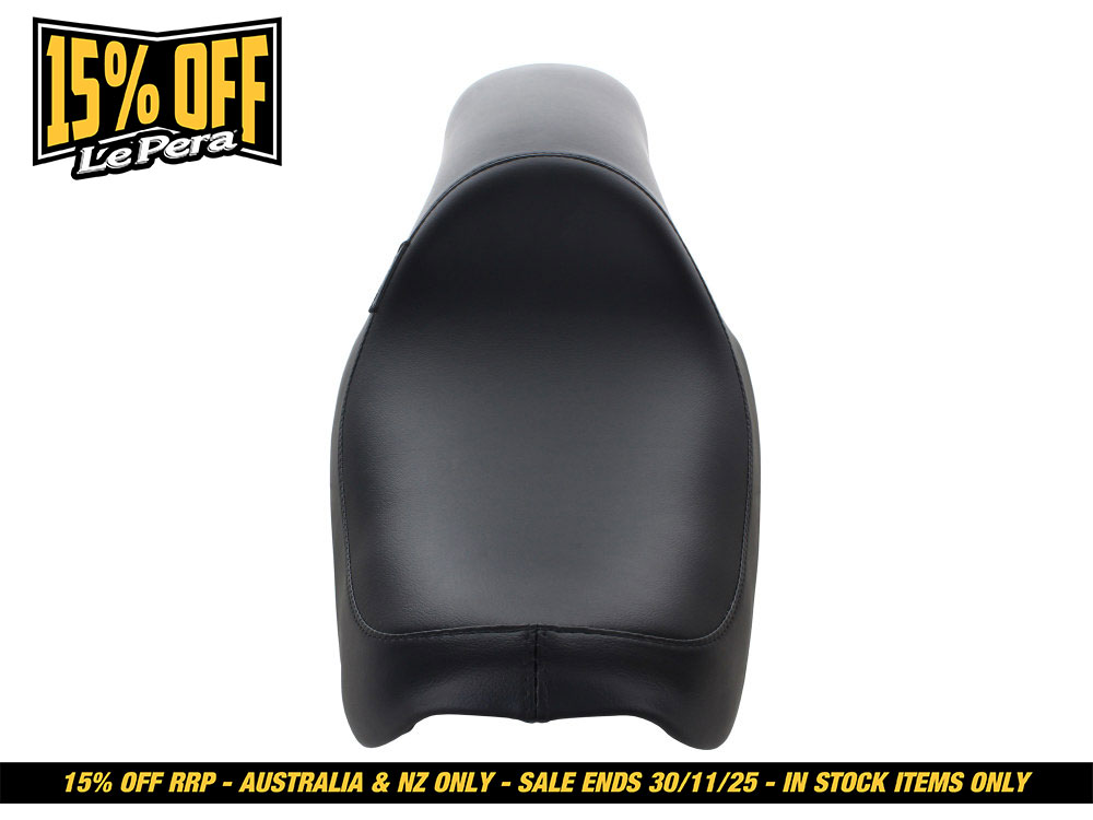 LEPERA SEATS Silhouette Dual Seat. Fits Dyna 1991-1995.