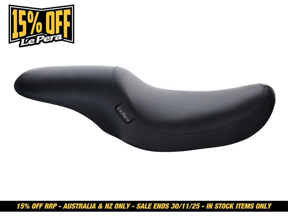 LEPERA SEATS Silhouette Dual Seat. Fits Dyna 1991-1995.