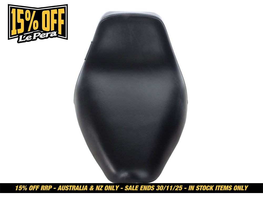 LEPERA SEATS Bare Bones Solo Seat with Biker Gel. Fits Softail 1984-1999.