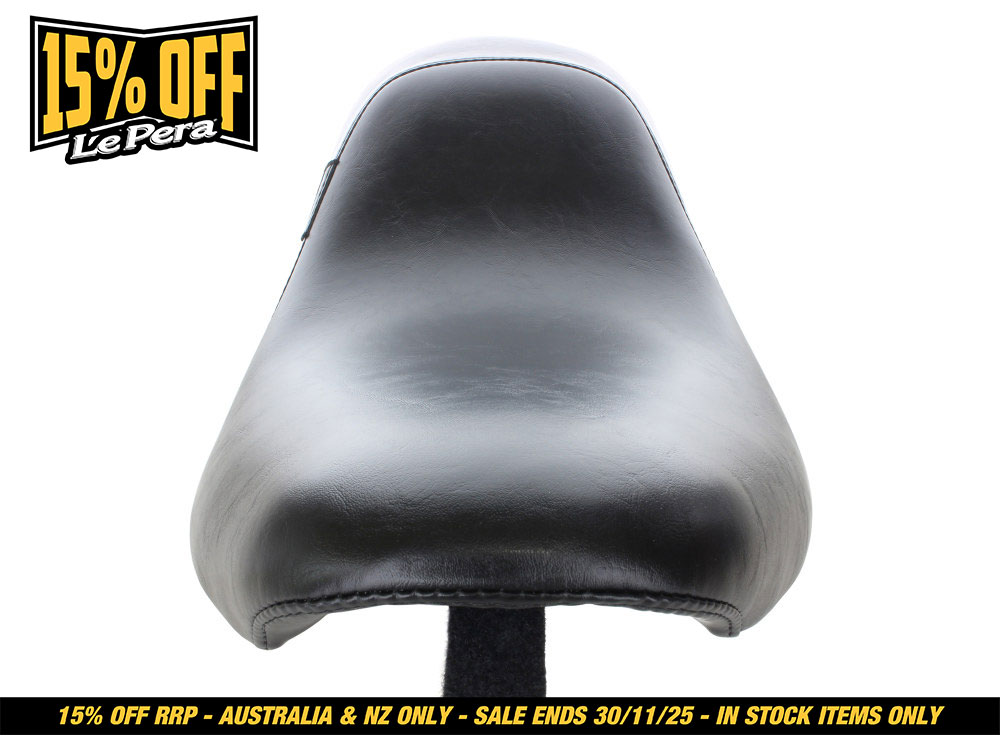 LEPERA SEATS Bare Bones Solo Seat with Biker Gel. Fits Softail 2006-2017 with 200 OEM Rear Tyre.