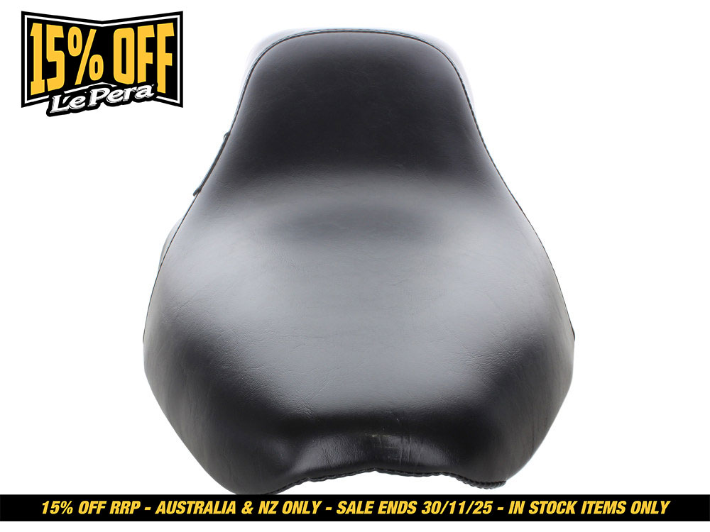 LEPERA SEATS Bare Bones Solo Seat with Biker Gel. Fits Softail 2000-2007 with 130 or 150 OEM Rear Tyre.