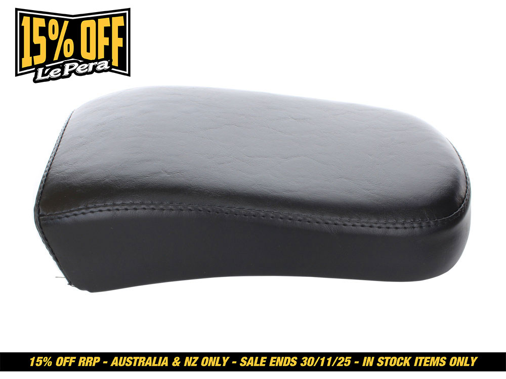 LEPERA SEATS Bare Bones Pillion Pad. Fits Sportster 2004-2006 & Sportster 2010-2021 with 3.3 Gallon Fuel Tank.