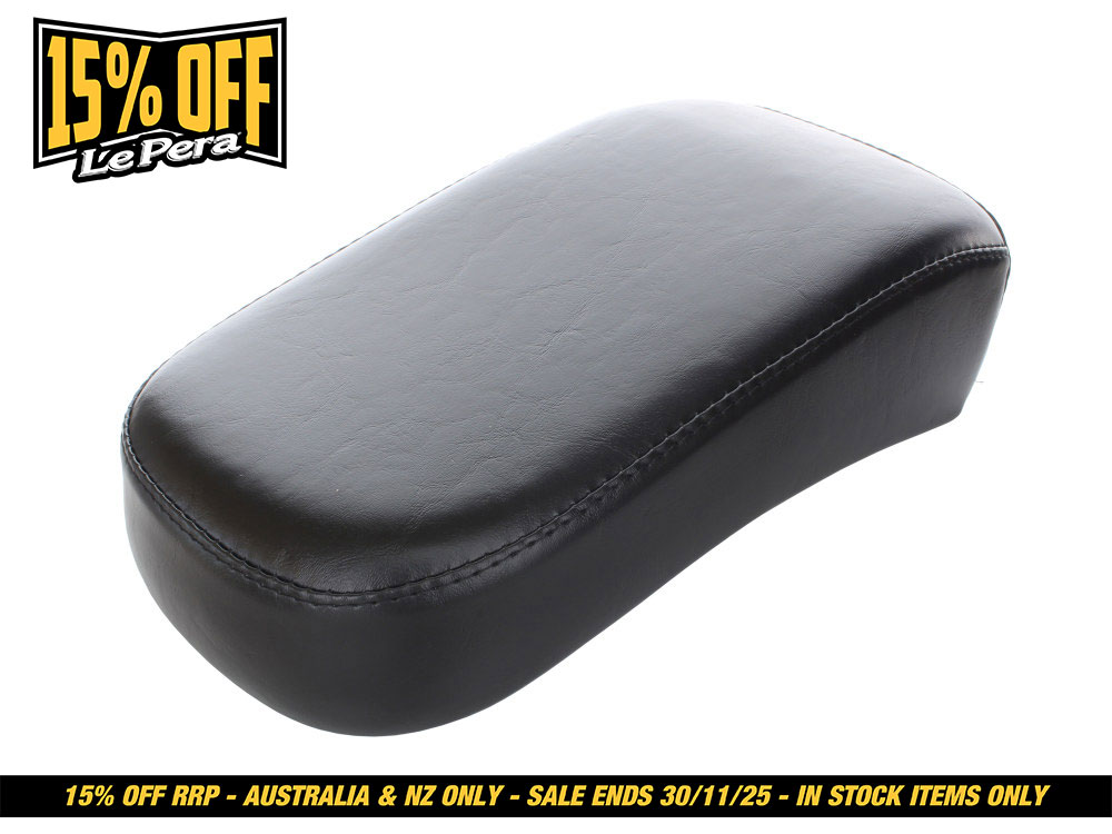 LEPERA SEATS Bare Bones Pillion Pad. Fits Sportster 2004-2006 & Sportster 2010-2021 with 3.3 Gallon Fuel Tank.