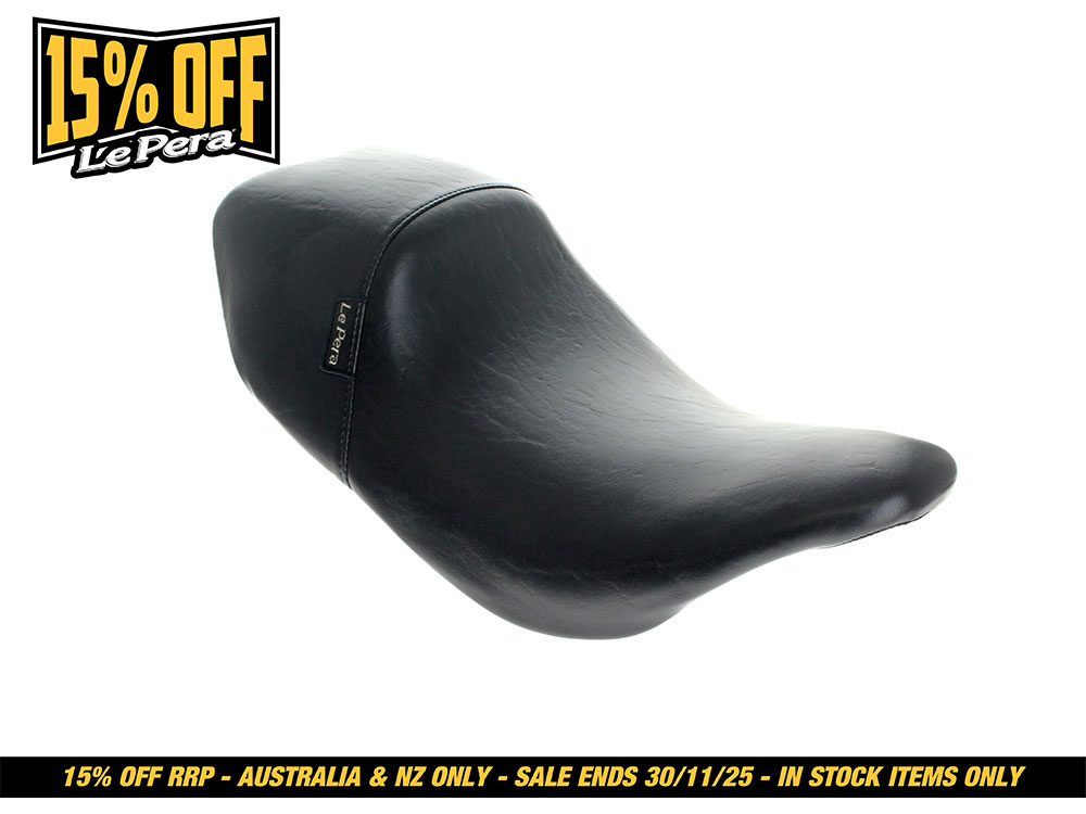LEPERA SEATS Bare Bones Up Front Solo Seat. Fits Most Touring 2008-2024