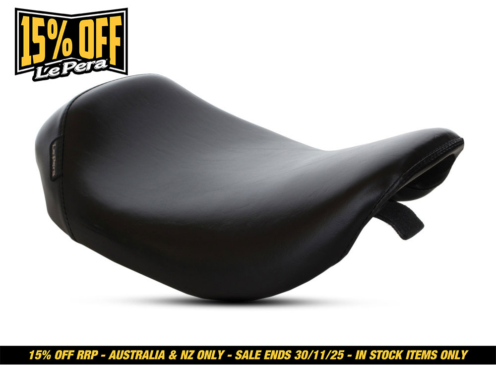 LEPERA SEATS Bare Bones Solo Seat. Fits Road King 2002-2007.
