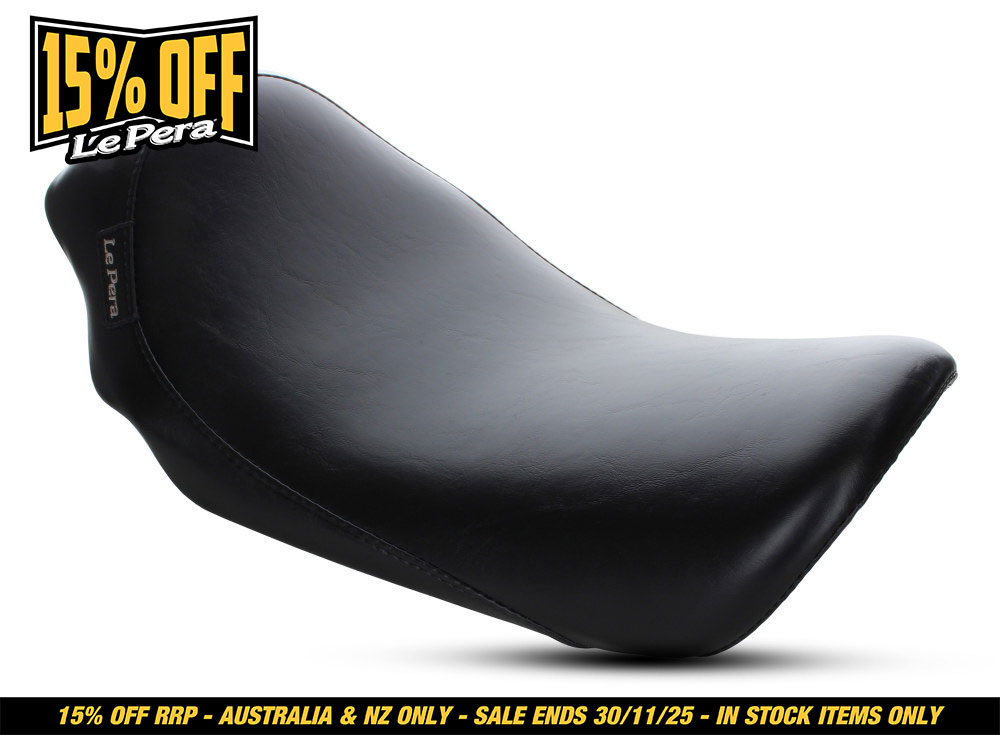 LEPERA SEATS Silhouette Solo Seat. Fits Dyna 2006-2017.