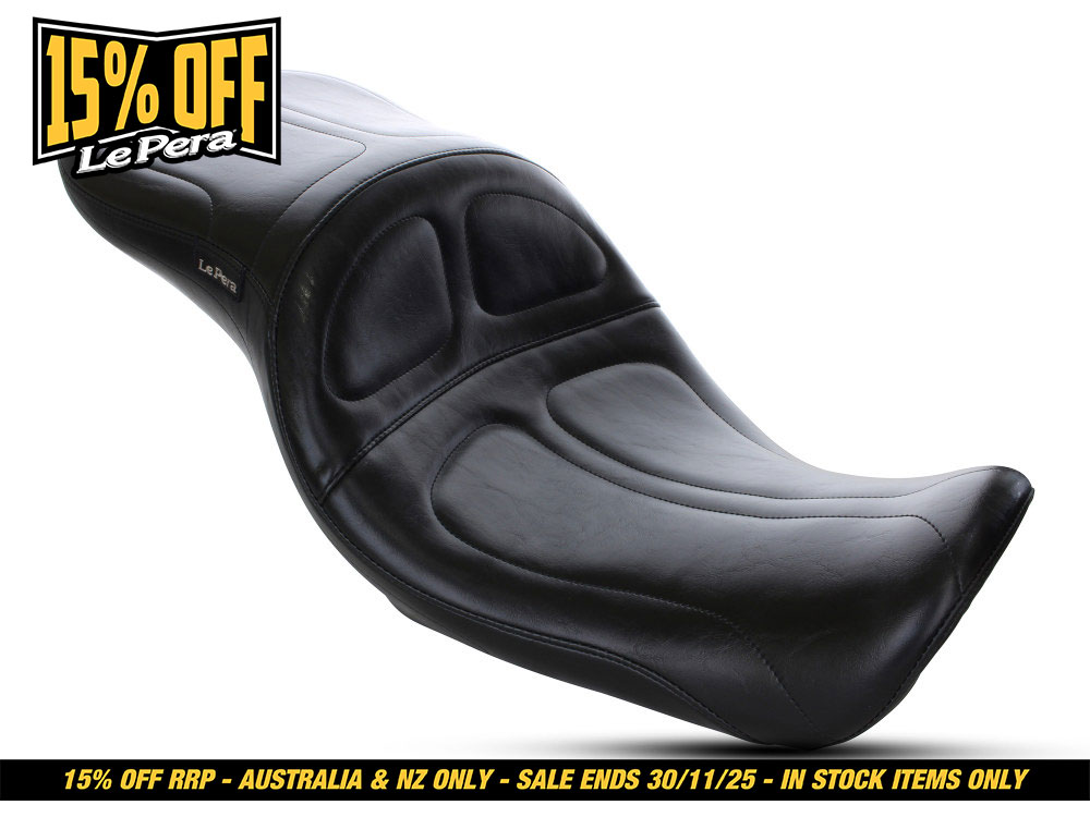 LEPERA SEATS Maverick Dual Seat. Fits Dyna 2006-2017.