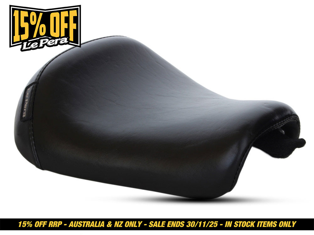 LEPERA SEATS Bare Bones Solo Seat. Fits Sportster Forty-Eight & Seventy-Two 2010-2021.