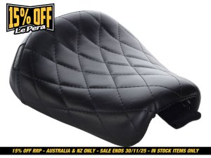 LEPERA SEATS Bare Bones Solo Seat with Diamond Stitch. Fits Sportster Forty-Eight & Seventy-Two 2010-2021. LEPERA SEATS Bare Bones Solo Seat with Diamond Stitch. Fits Sportster Forty-Eight & Seventy-Two 2010-2021.