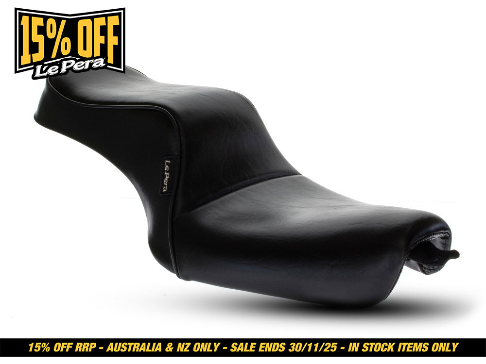 LEPERA SEATS Cherokee Dual Seat. Fits Sportster 2010-2021 & Forty-Eight & Seventy-Two.