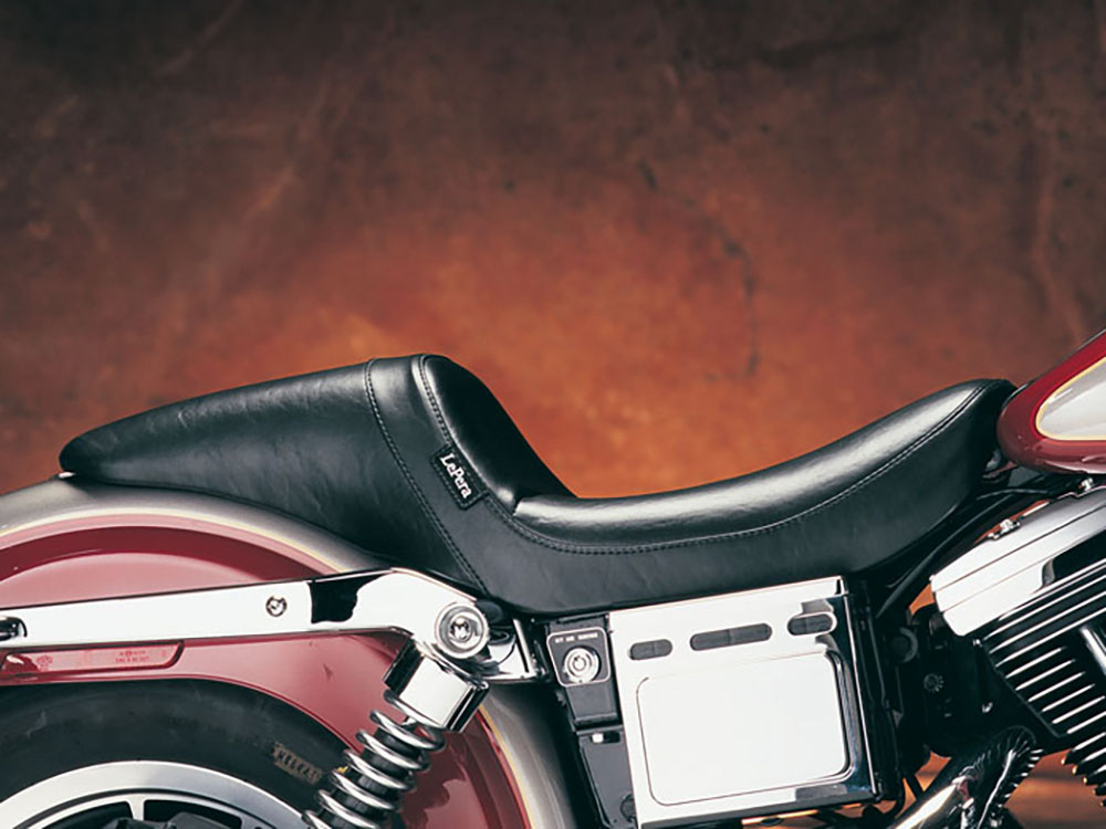 LEPERA SEATS Daytona Sport Dual Seat – Smooth. Fits Dyna 1996-2003