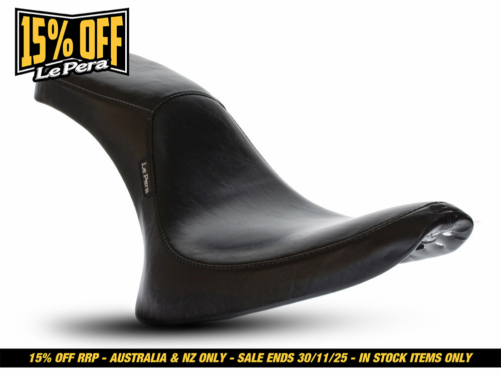 LEPERA SEATS Silhouette Dual Seat. Fits Softail 1984-1999.