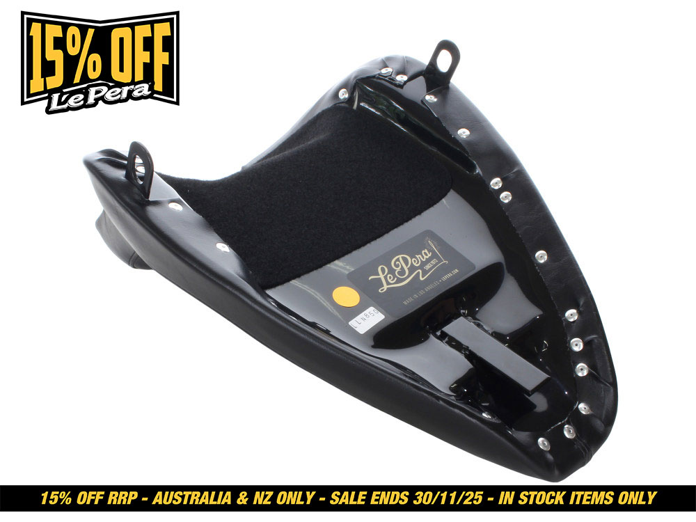 LEPERA SEATS Silhouette Solo Seat. Fits Softail 1984-1999.