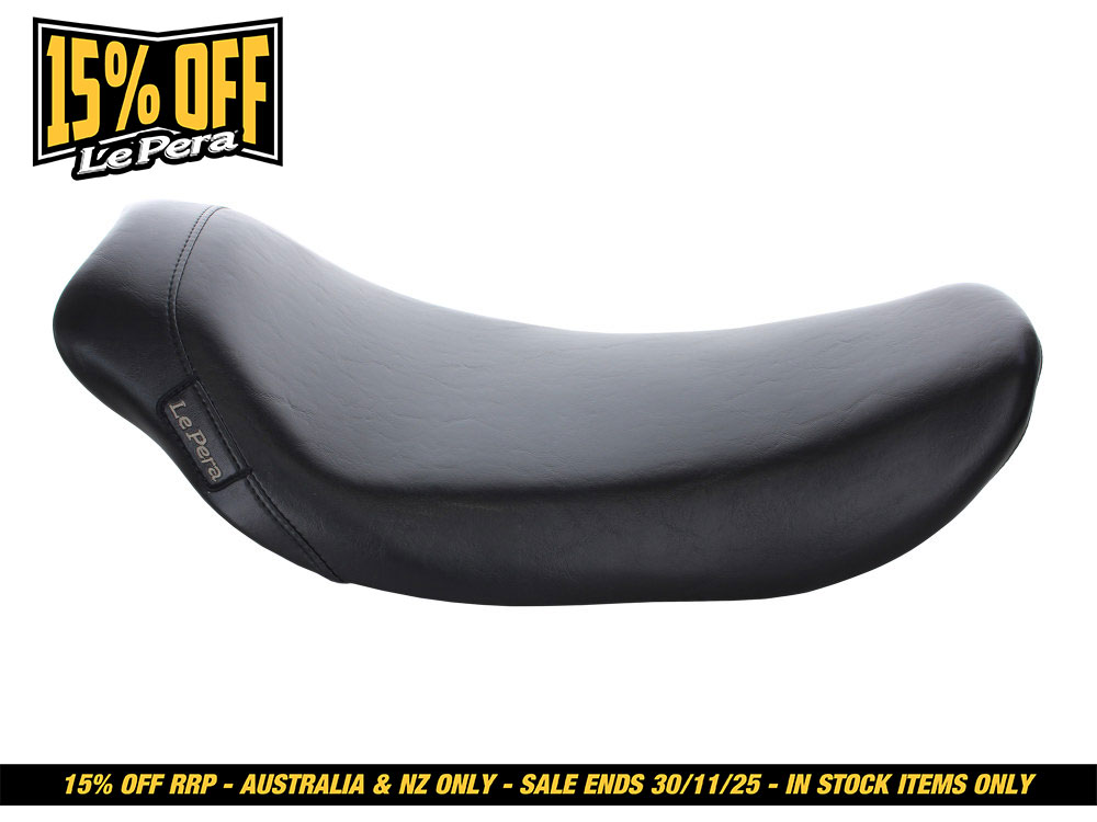 LEPERA SEATS Bare Bones Solo Seat. Fits Dyna Wide Glide 1996-2003.