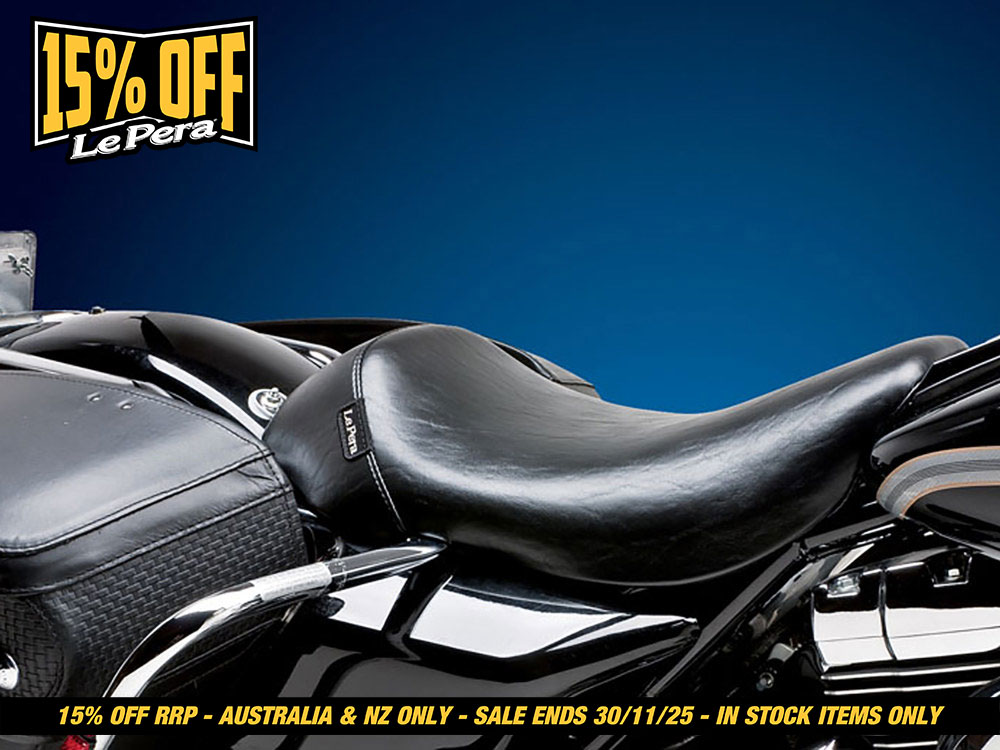 LEPERA SEATS Bare Bones Solo Seat. Fits Road King 1997-2001