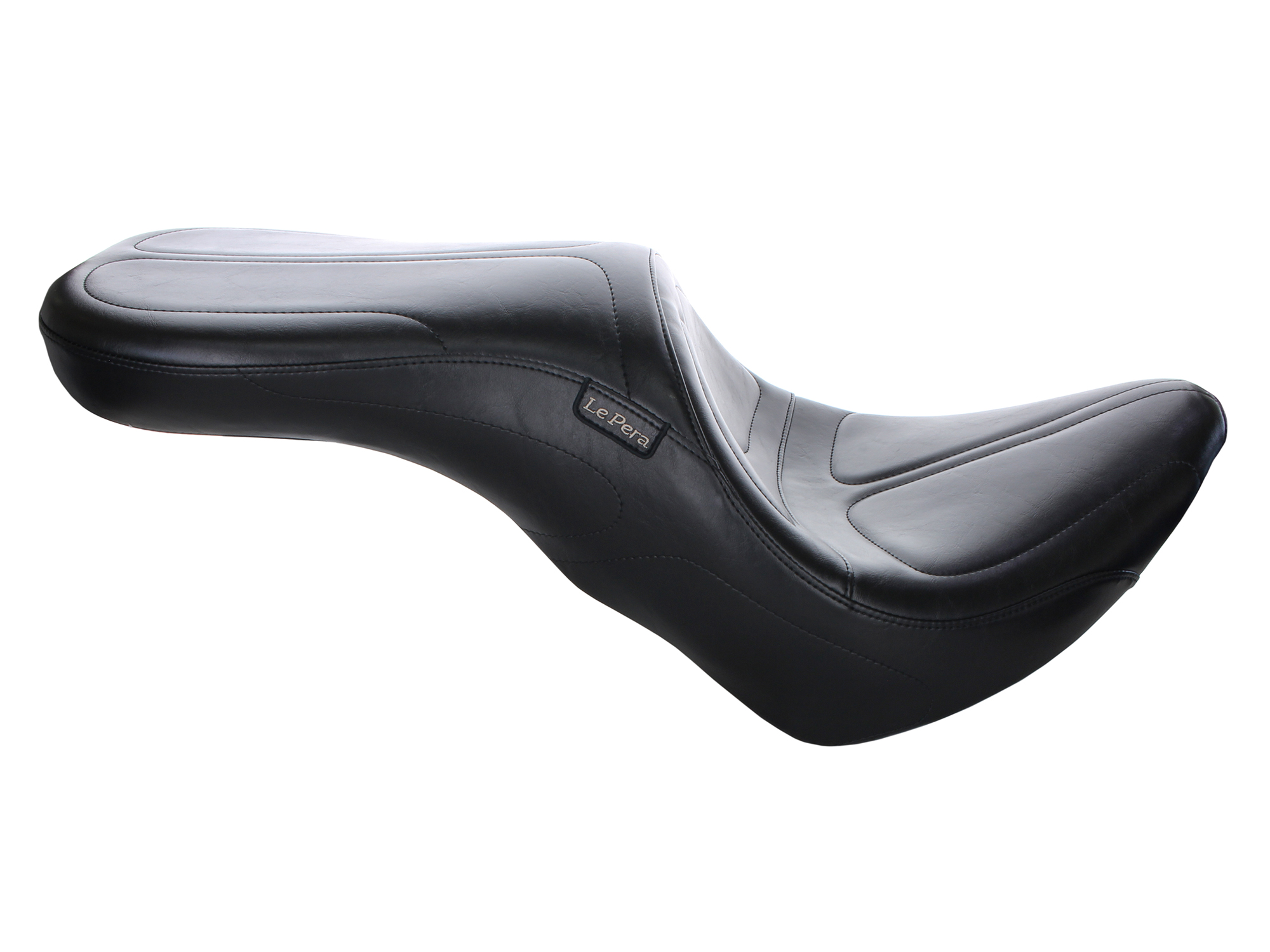 LEPERA SEATS Maverick Dual Seat with Stitch. Fits Softail Slim & Street Bob 2018up & Standard 2020up.