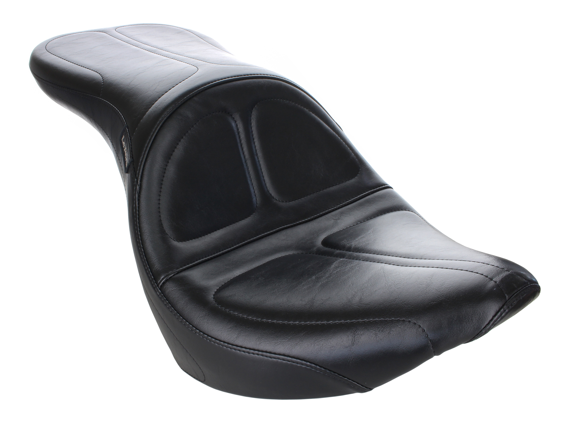 LEPERA SEATS Maverick Dual Seat with Stitch. Fits Softail Slim & Street Bob 2018up & Standard 2020up.