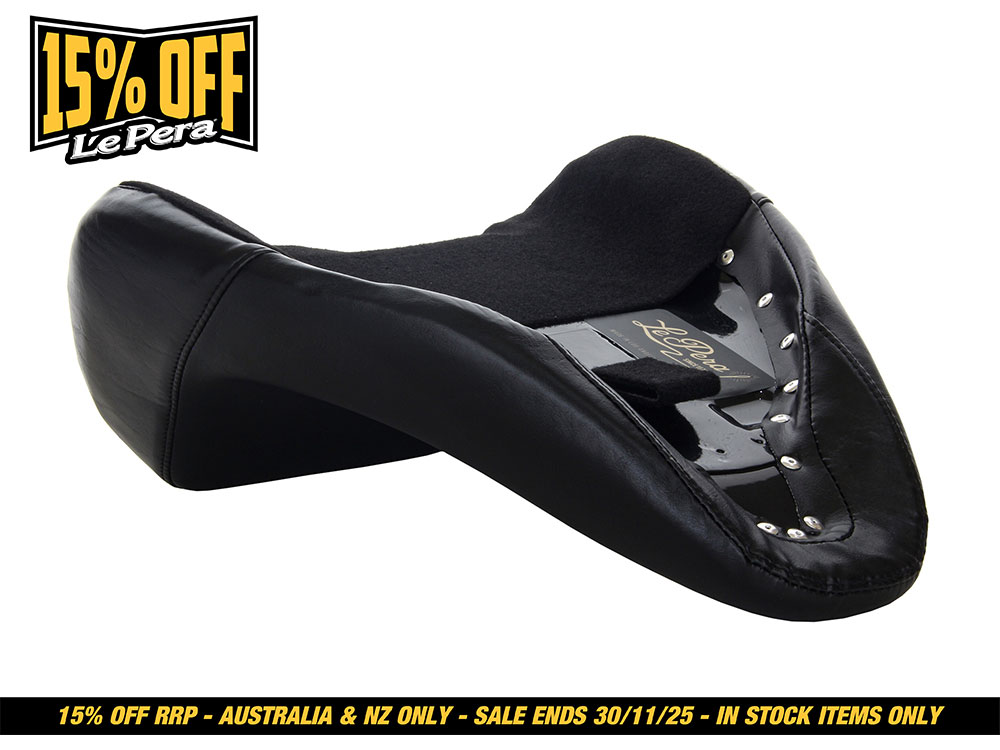 LEPERA SEATS Bare Bones Solo Seat. Fits Fatboy 2018up & Breakout 2023up