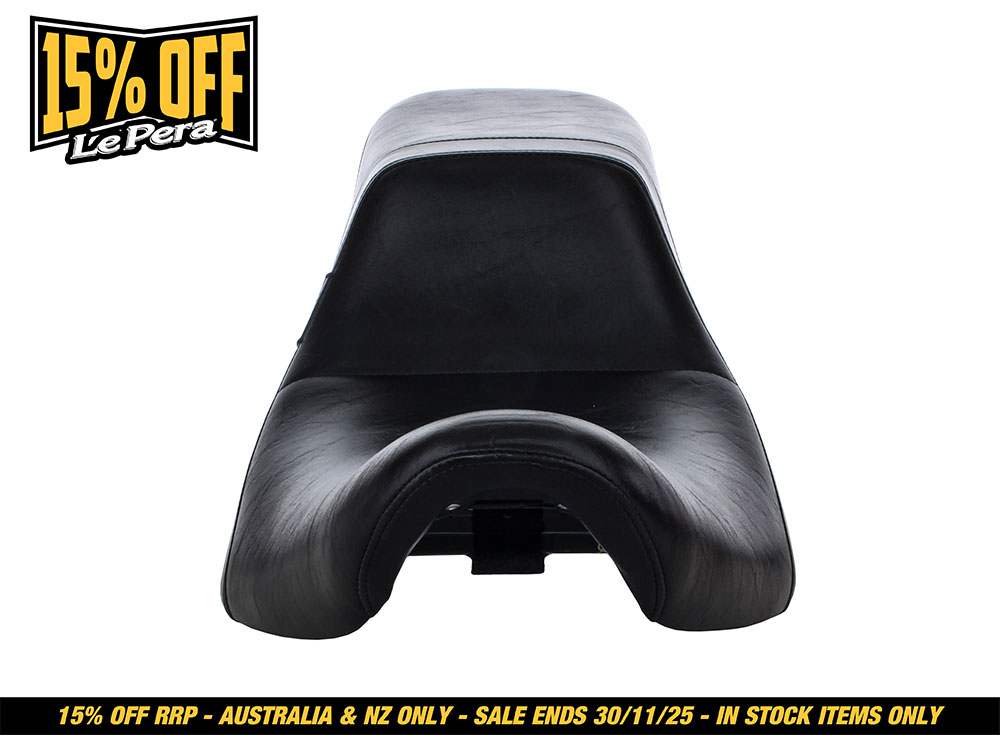 LEPERA SEATS Daytona Dual Seat – Smooth. Fits Fatboy 2018up & Breakout 2023up