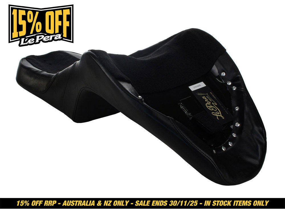 LEPERA SEATS Daytona Dual Seat – Smooth. Fits Softail Deluxe & Heritage 2018up.