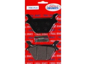 Lyndall Brakes Z-Plus Brake Pads. Fits Rear on Sportster 1987-1999 & Big Twin 1987-1999. Lyndall Brakes Z-Plus Brake Pads. Fits Rear on Sportster 1987-1999 & Big Twin 1987-1999.