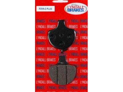 Lyndall Brakes Z-Plus Brake Pads. Fits Front on Sportster 1984-1999, Big Twin 1984-1999 & Springer Softail 1988up.