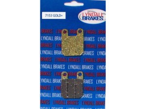 Lyndall Brakes Gold-Plus Brake Pads. Fits Performance Machine 125X4SL & 125X45 Calipers. Lyndall Brakes Gold-Plus Brake Pads. Fits Performance Machine 125X4SL & 125X45 Calipers.