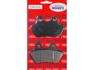 Lyndall Brakes Z-Plus Brake Pads. Fits Rear on Softail 2006-2007 with 200 OEM Rear Tyre. Lyndall Brakes Z-Plus Brake Pads. Fits Rear on Softail 2006-2007 with 200 OEM Rear Tyre.