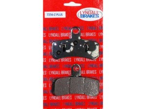 Lyndall Brakes Z-Plus Brake Pads. Fits Front on Dyna 2008-2017 & Softail 2008-2014. Lyndall Brakes Z-Plus Brake Pads. Fits Front on Dyna 2008-2017 & Softail 2008-2014.