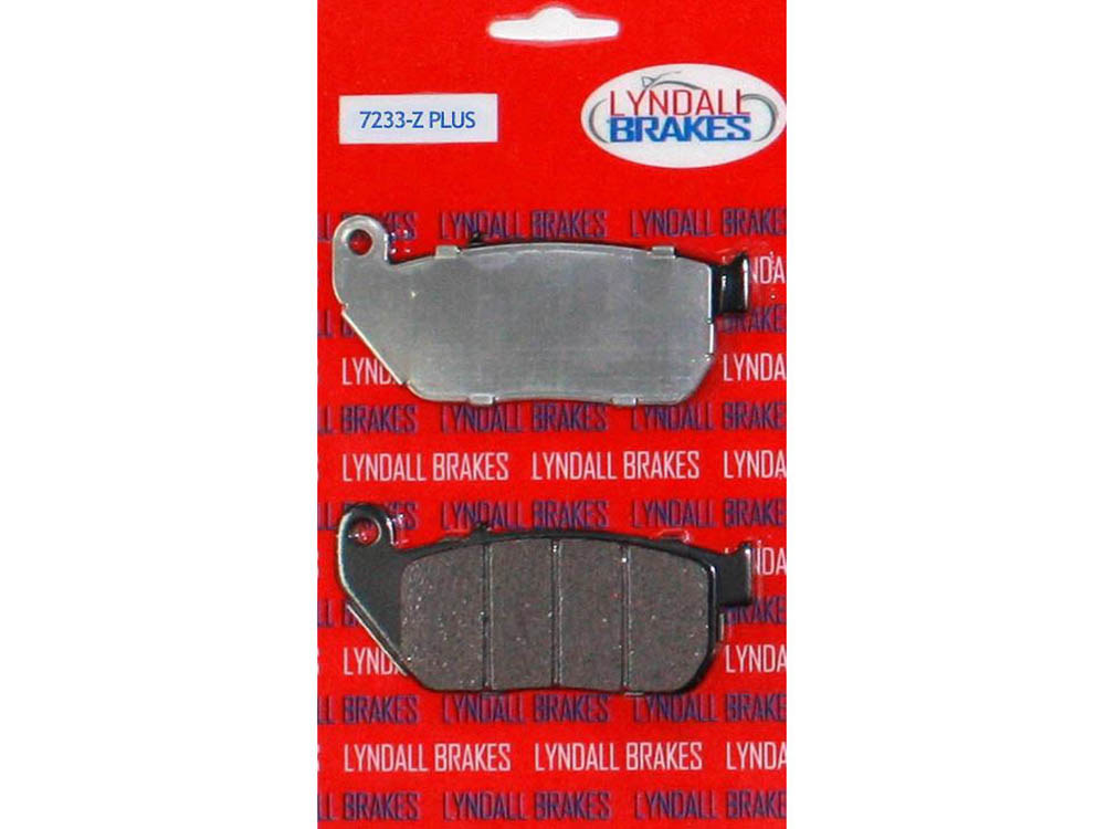 Lyndall Brakes Z-Plus Brake Pads. Fits Front on Sportster 2004-2013.