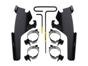 Memphis Shades Black Batwing Fairing Trigger-Lock Mounting Hardware. Fits Sport Glide 2018-2024 Memphis Shades Black Batwing Fairing Trigger-Lock Mounting Hardware. Fits Sport Glide 2018-2024