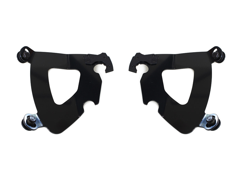 Memphis Shades Black Gauntlet Trigger-Lock Mounting Hardware. Fits Honda CMX / Rebel 1100cc 2021up.