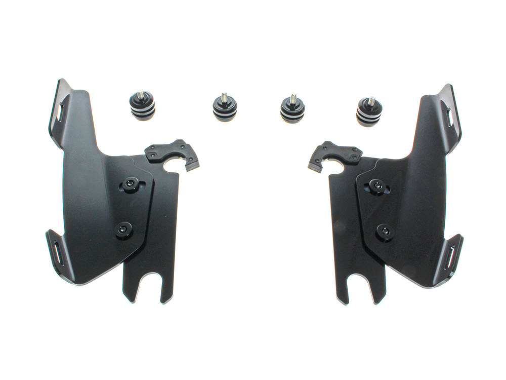 Memphis Shades Black Batwing Fairing Trigger-Lock Mounting Hardware. Fits Indian Cruiser Chief Bobber & Chief Bobber Dark Horse 2022up