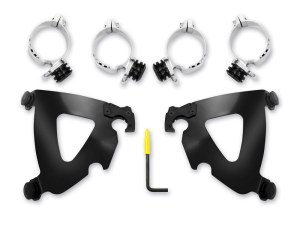Memphis Shades Black Road Warrior Trigger-Lock Mounting Hardware. Fits Breakout 2013-2017 & Dyna Wide Glide 2006-2017 & Dyna Fat Bob 2008-2017. Memphis Shades Black Road Warrior Trigger-Lock Mounting Hardware. Fits Breakout 2013-2017 & Dyna Wide Glide 2006-2017 & Dyna Fat Bob 2008-2017.