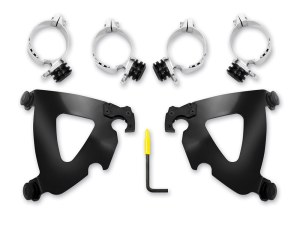 Memphis Shades Black Road Warrior Trigger-Lock Mounting Hardware. Fits FX Softail 1984-2015 & Dyna Wide Glide 1993-2005. Memphis Shades Black Road Warrior Trigger-Lock Mounting Hardware. Fits FX Softail 1984-2015 & Dyna Wide Glide 1993-2005.