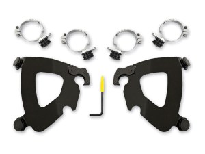 Memphis Shades Black Gauntlet Trigger-Lock Mounting Hardware. Fits Low Rider 2018-2020 Memphis Shades Black Gauntlet Trigger-Lock Mounting Hardware. Fits Low Rider 2018-2020