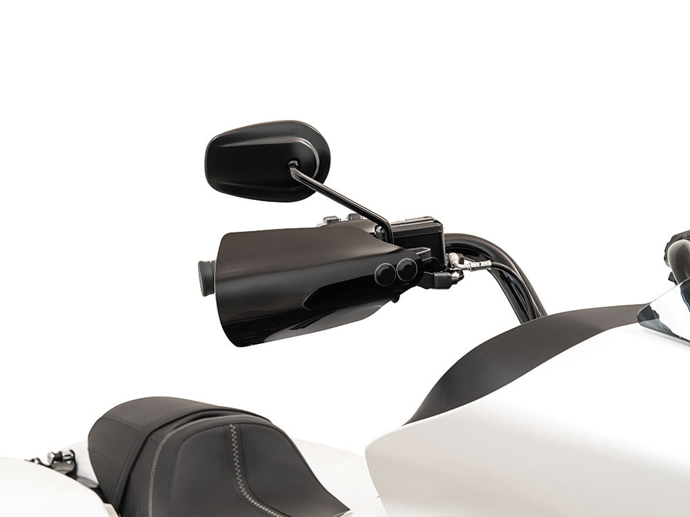 Memphis Shades Handguards – Black. Fits CVO Road Glide 2023up & Road Glide 2024up