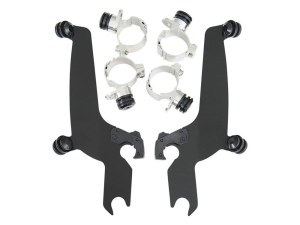 Memphis Shades Windshield Mount Kit. Fits Kawasaki Vulcan VN900 Custom 2007up. Memphis Shades Windshield Mount Kit. Fits Kawasaki Vulcan VN900 Custom 2007up.