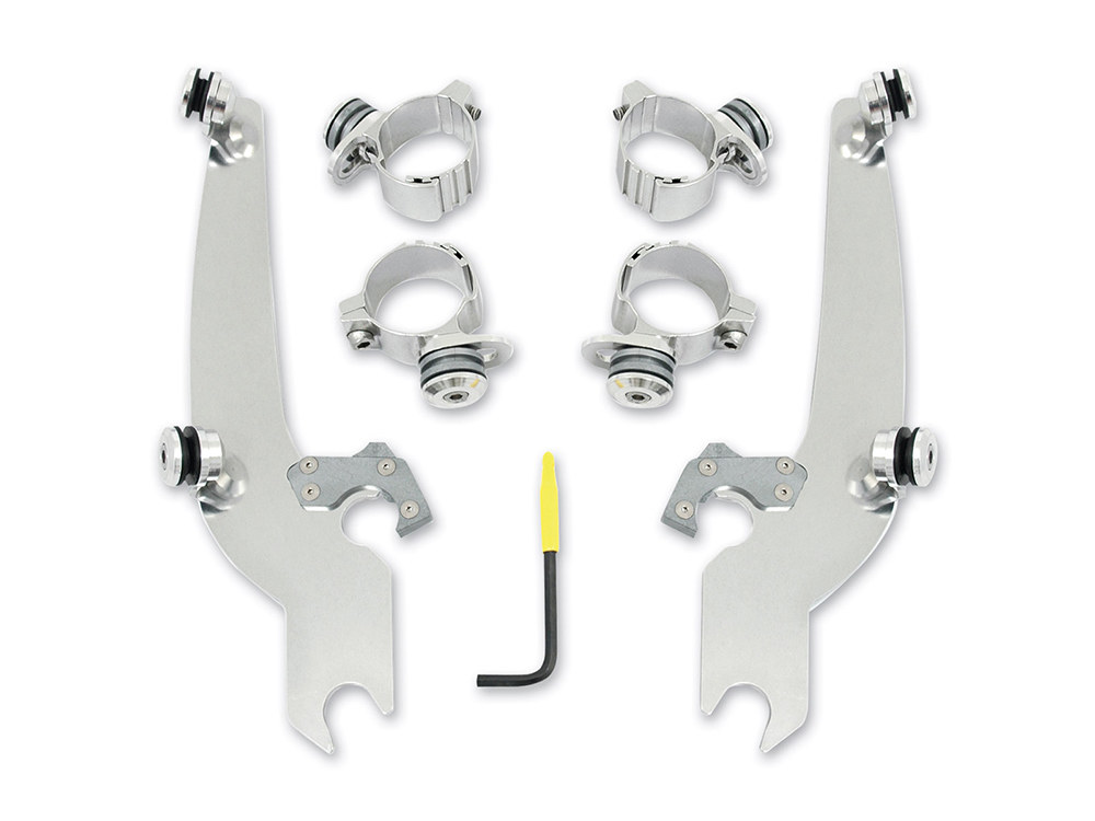 Memphis Shades Windshield Mount Kit. Fits Yamaha Bolt 2014up with El Paso Sportshield.