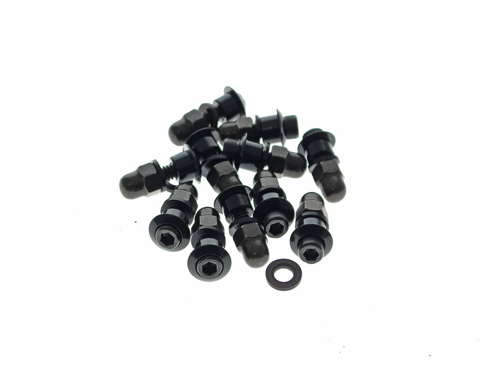 Memphis Shades Mounts the straps to the windshield. Black