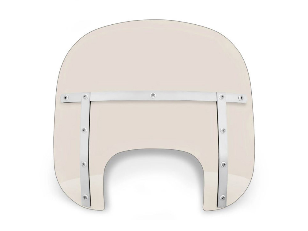 Memphis Shades Fats Solar/Tinted Windshield. Fits Fatboy 2018up. 13in. High x 22in. Wide.