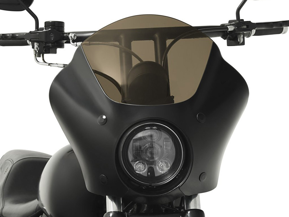 Memphis Shades Gauntlet Quarter Fairing. Fits Most Dyna 1991-2017 & Most Sportster 1987-2021