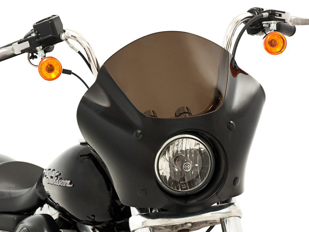 Memphis Shades Gauntlet Quarter Fairing. Fits Most Dyna 1991-2017 & Most Sportster 1987-2021